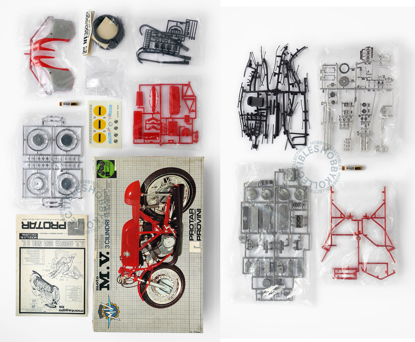 Protar Vintage 1/9 MOTO MV Mod.119 Motorcycle Model Kit