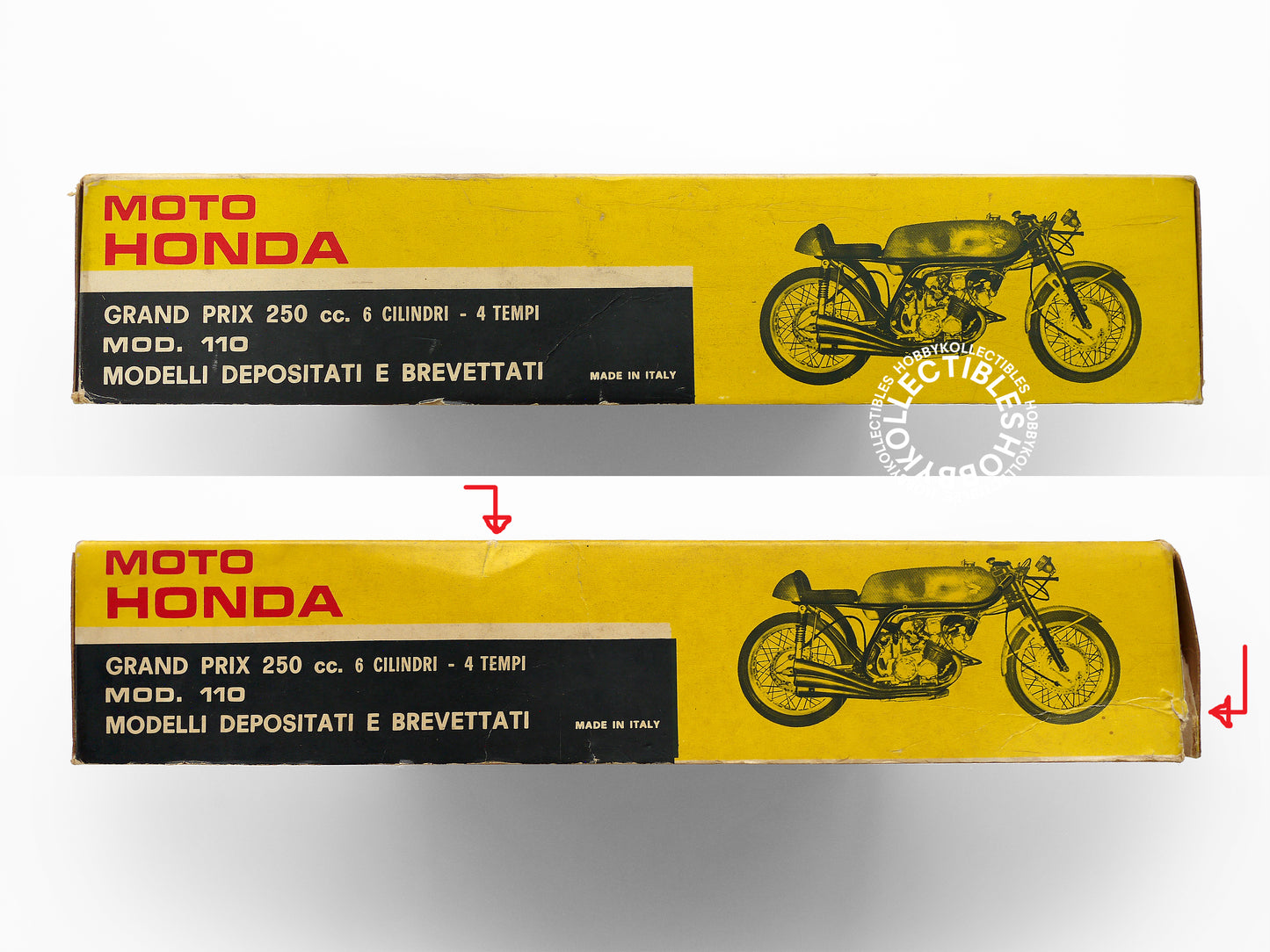 Protar Vintage 1/9 Honda 250cc Mod. 110 Motorcycle Model Kit
