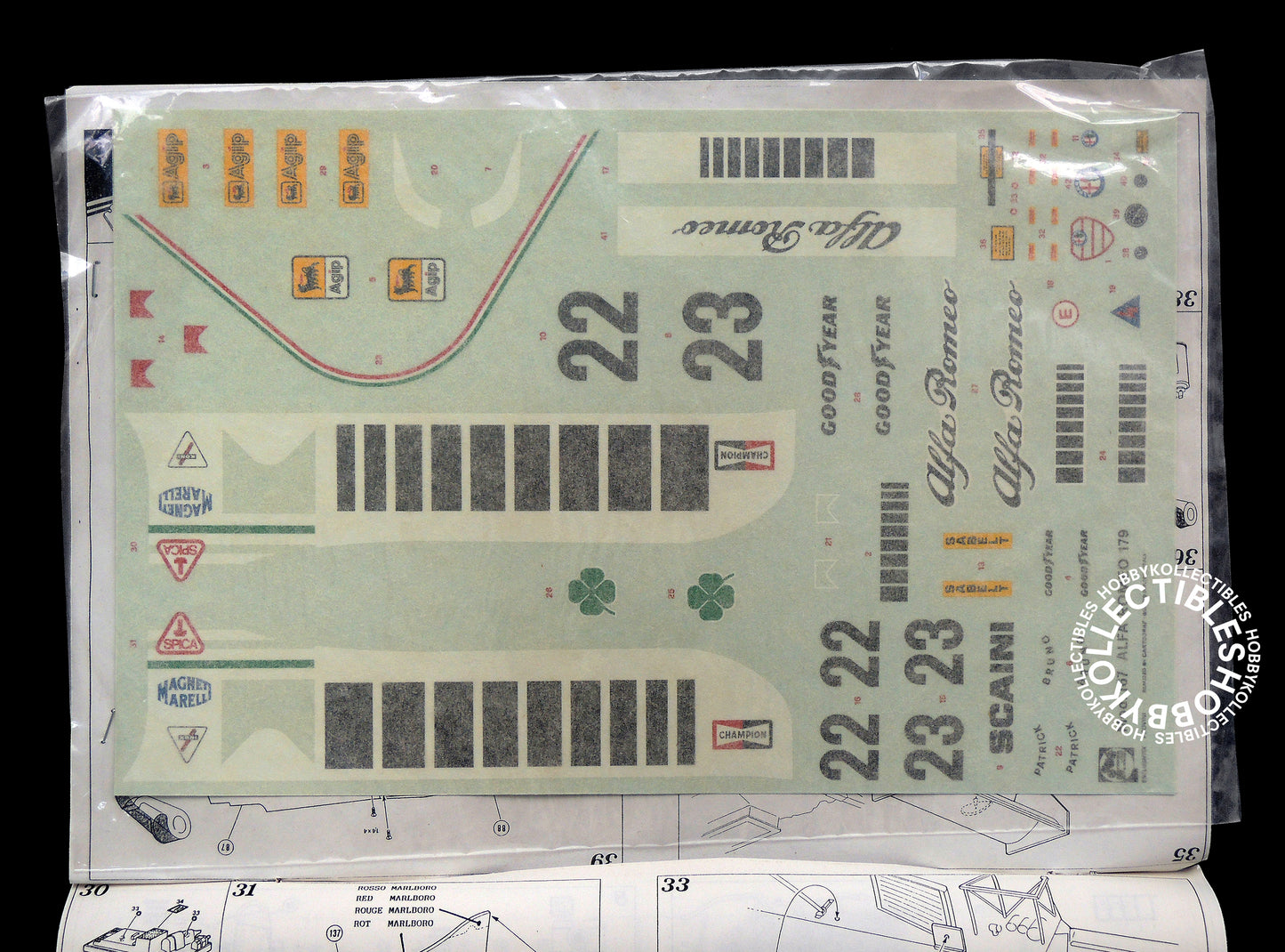 Protar Vintage 1/12 Alfa Romeo 179 F1 Mod. 16167 Model Kit
