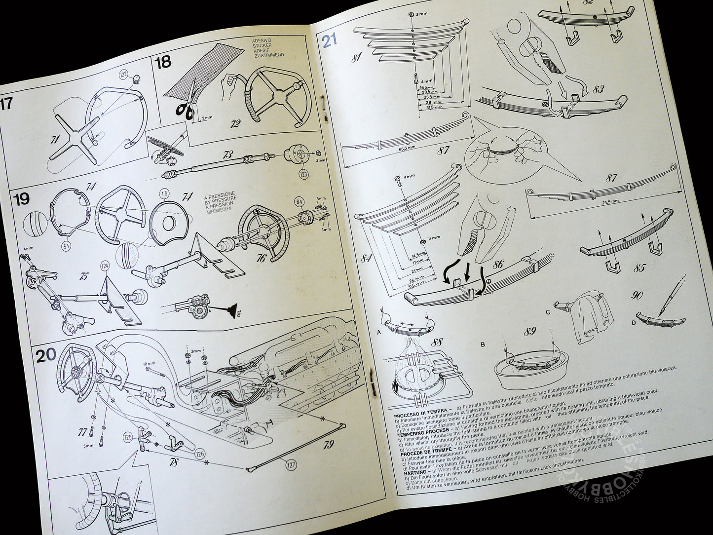 Protar Vintage 1/12 Fiat 806 Mod.161 Plastic & Metal Model Kit