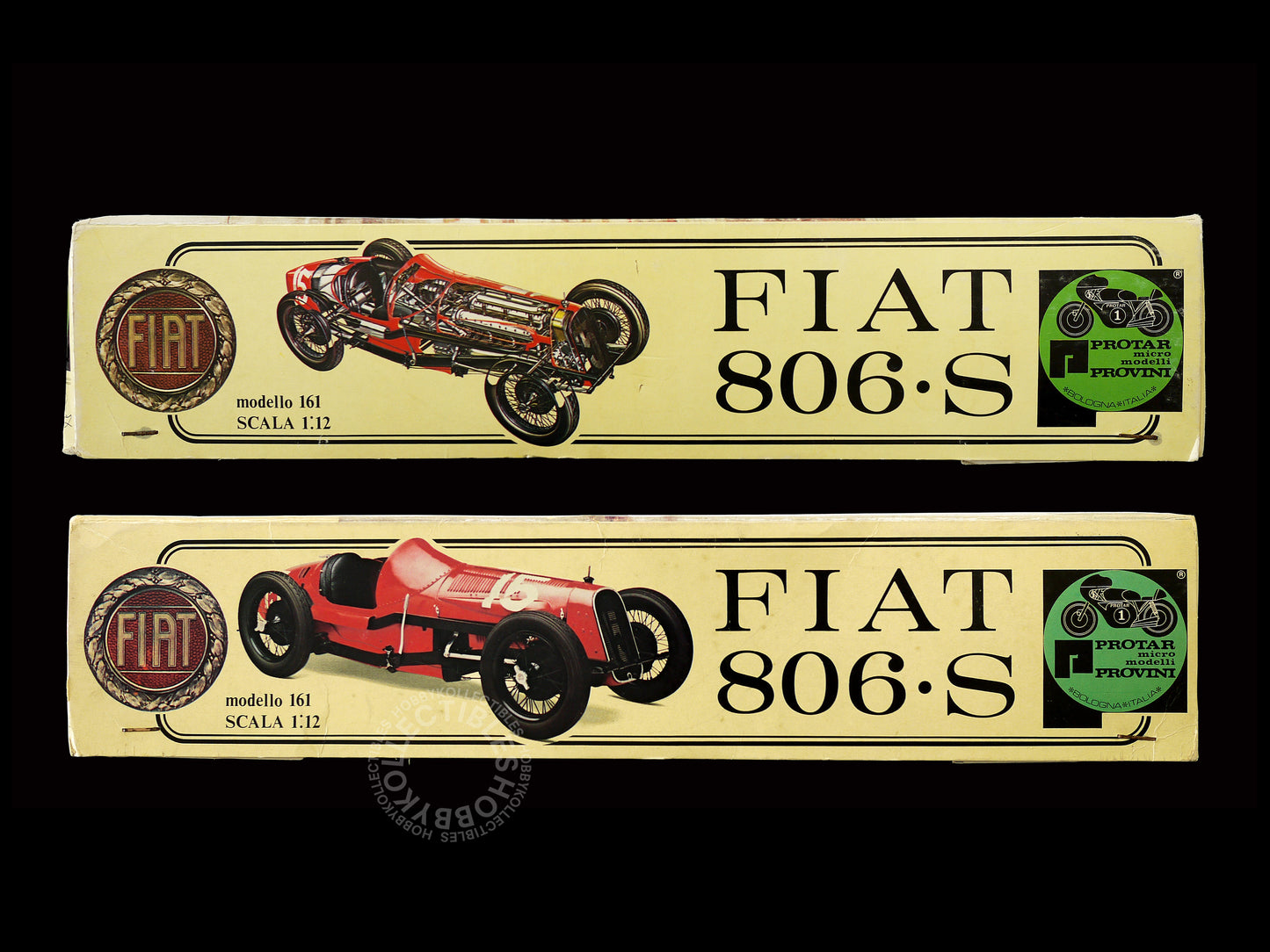 Protar Vintage 1/12 Fiat 806 Mod.161 Plastic & Metal Model Kit