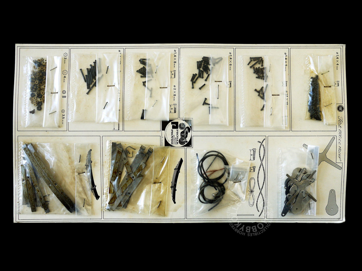 Protar Vintage 1/12 Fiat 806 Mod.161 Plastic & Metal Model Kit