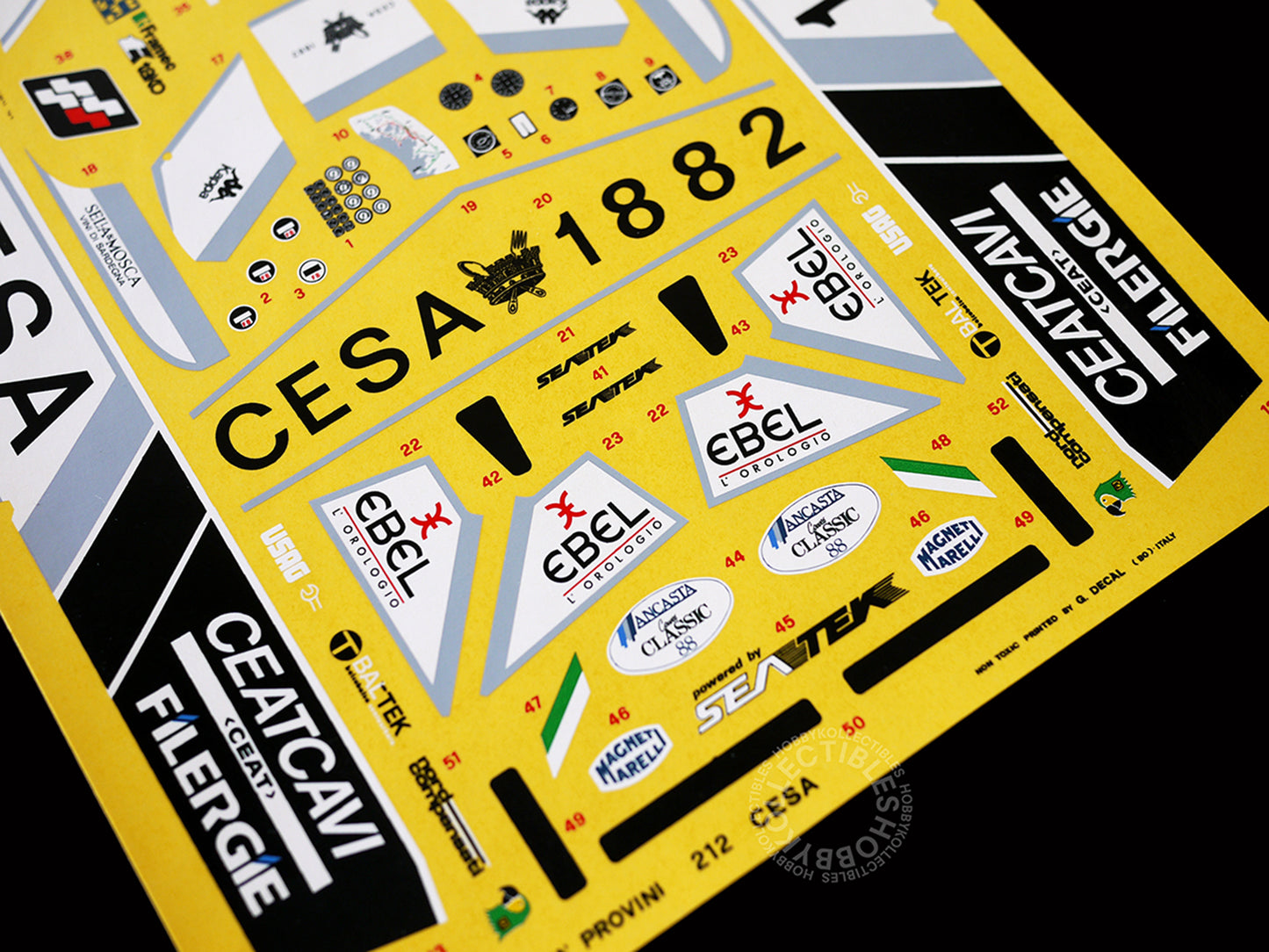 Protar Vintage 1/40 CESA 1882 Offshore Yacht Mod.212 Model Kit