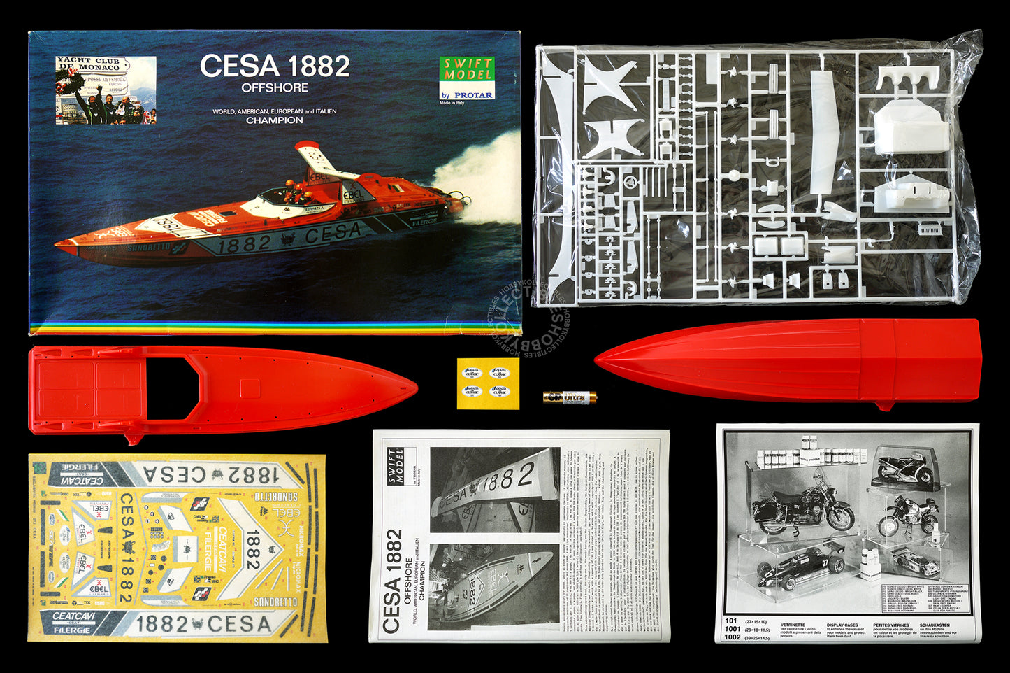 Protar Vintage 1/40 CESA 1882 Offshore Yacht Mod.212 Model Kit