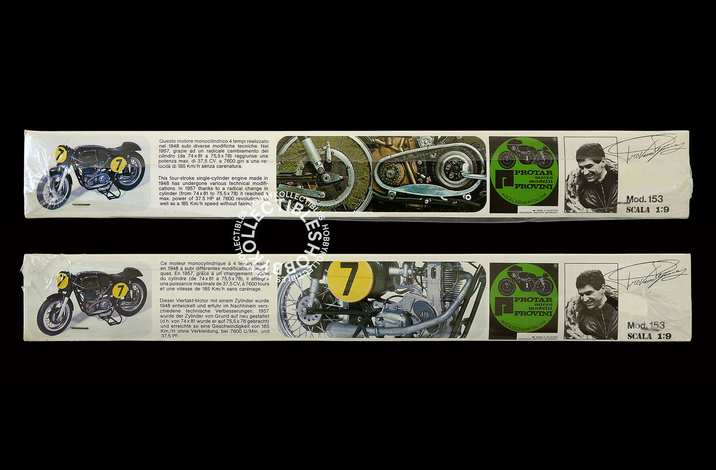 (SOLD) Protar Vintage 1/9 AJS 7R Mod.153 Metal Parts Factory Sealed