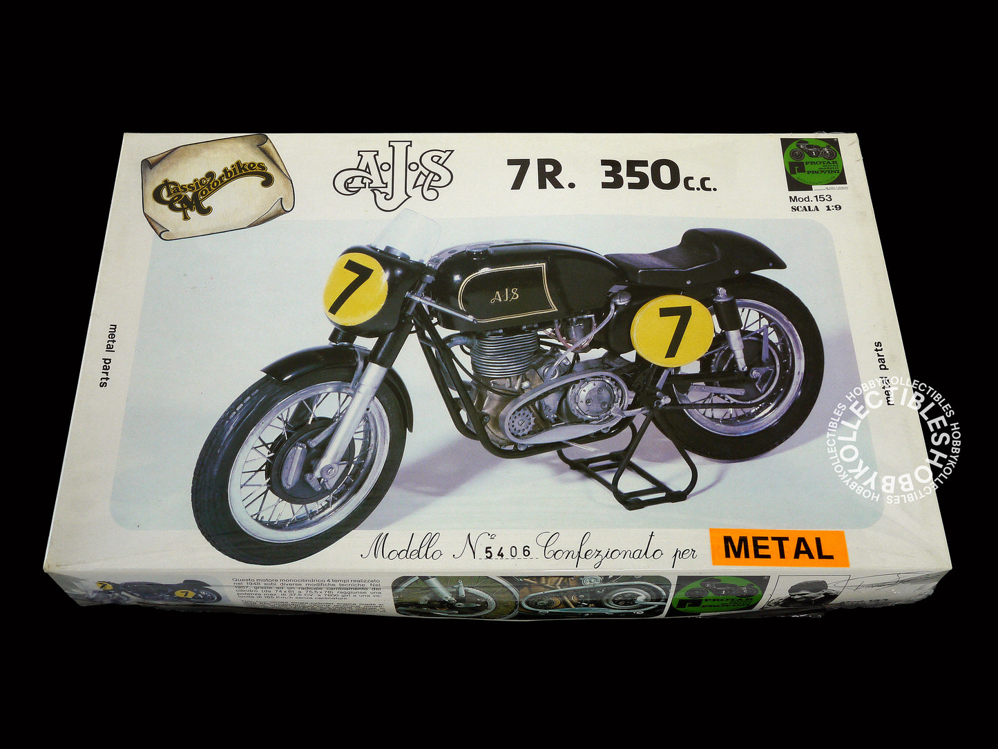 (SOLD) Protar Vintage 1/9 AJS 7R Mod.153 Metal Parts Factory Sealed