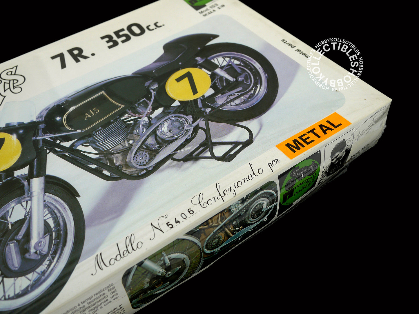(SOLD) Protar Vintage 1/9 AJS 7R Mod.153 Metal Parts Factory Sealed