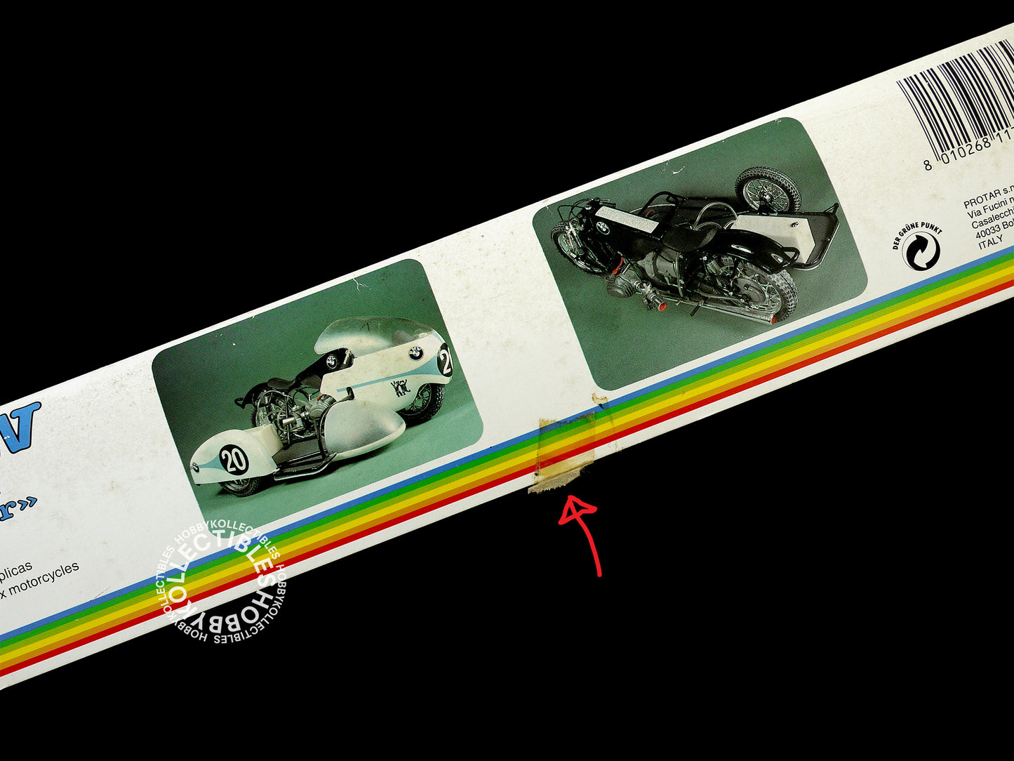 (SOLD) Protar 1/9 BMW 500cc SideCar #11318 Re-issue Motorcycle Model Kit