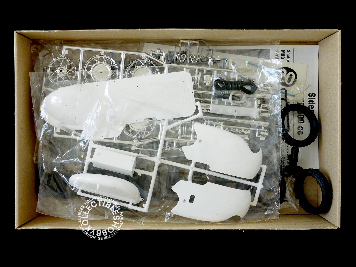 (SOLD) Protar 1/9 BMW 500cc SideCar #11318 Re-issue Motorcycle Model Kit