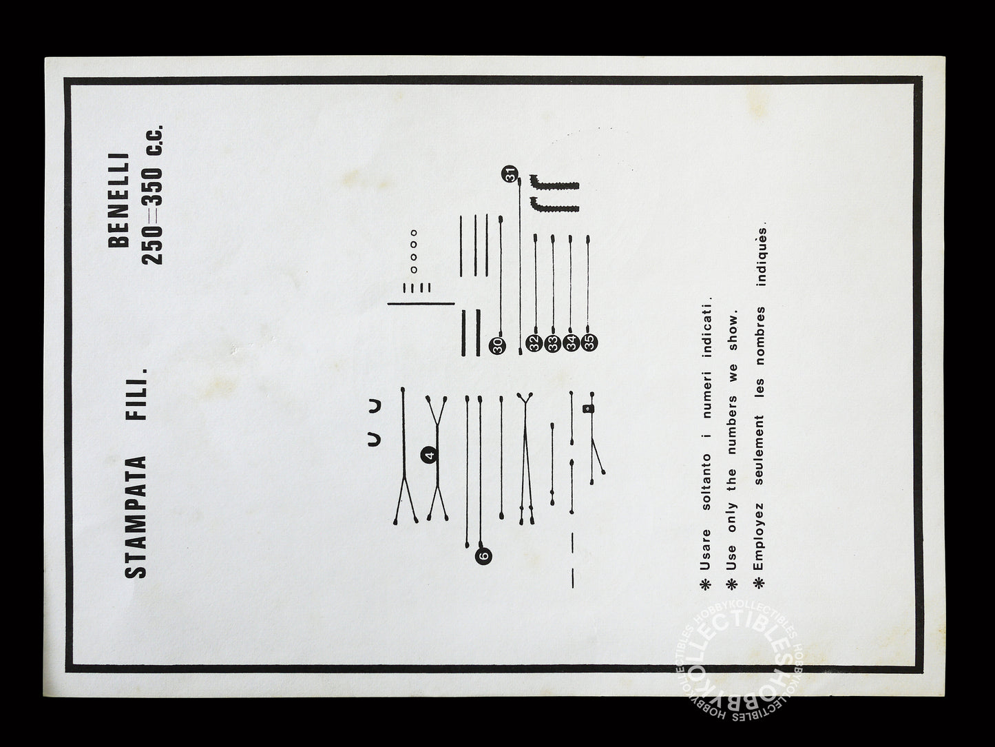 (SOLD) Protar 1/9 Moto Benelli 350cc Motorcycle Plastic Model Kit Mod.116