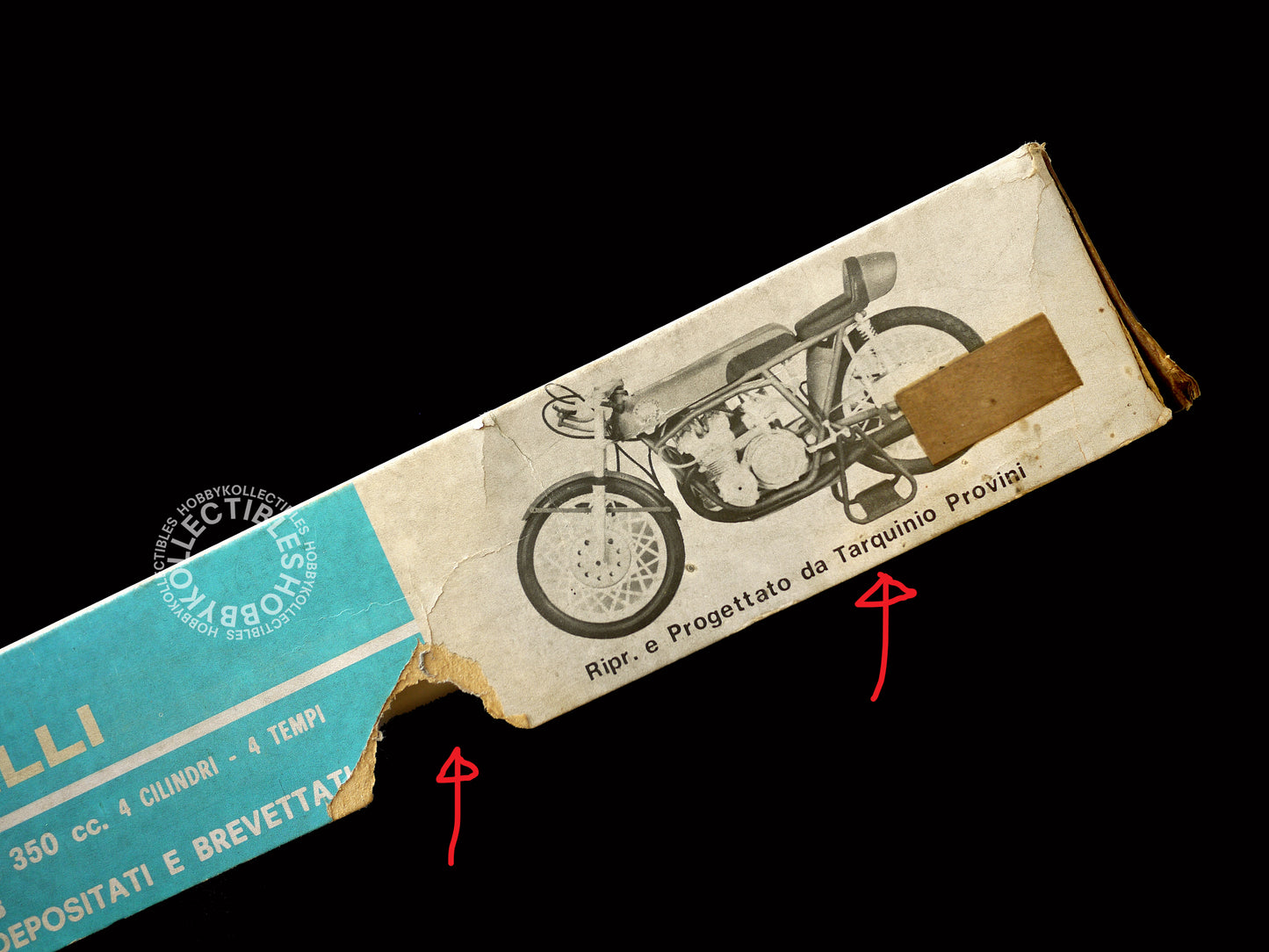 (SOLD) Protar 1/9 Moto Benelli 350cc Motorcycle Plastic Model Kit Mod.116