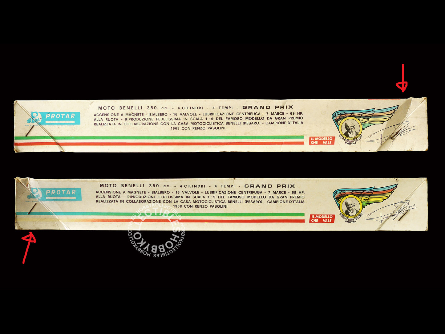 (SOLD) Protar 1/9 Moto Benelli 350cc Motorcycle Plastic Model Kit Mod.116