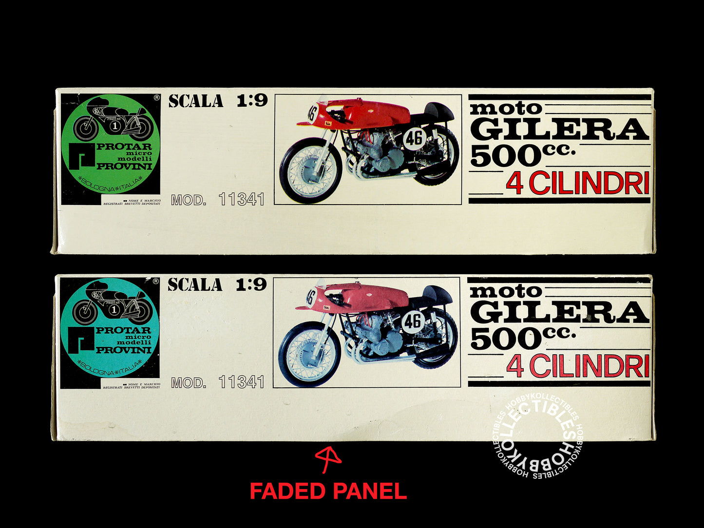 Protar 1/9 Gilera 500cc Motorcycle Limited Edition 11341 Model Kit