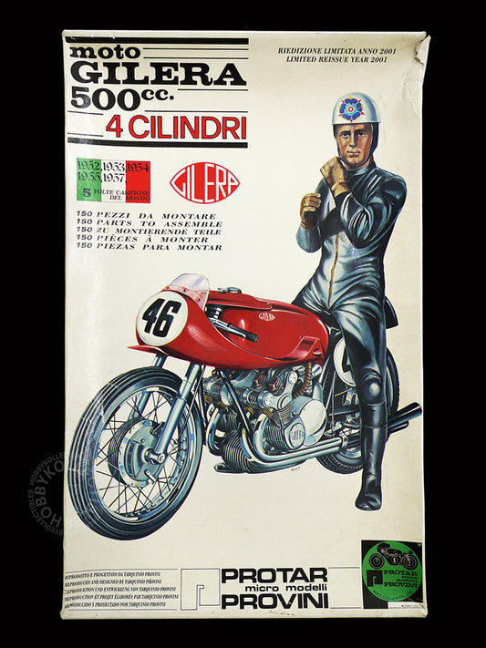 Protar 1/9 Gilera 500cc Motorcycle Limited Edition 11341 Model Kit(Restock)