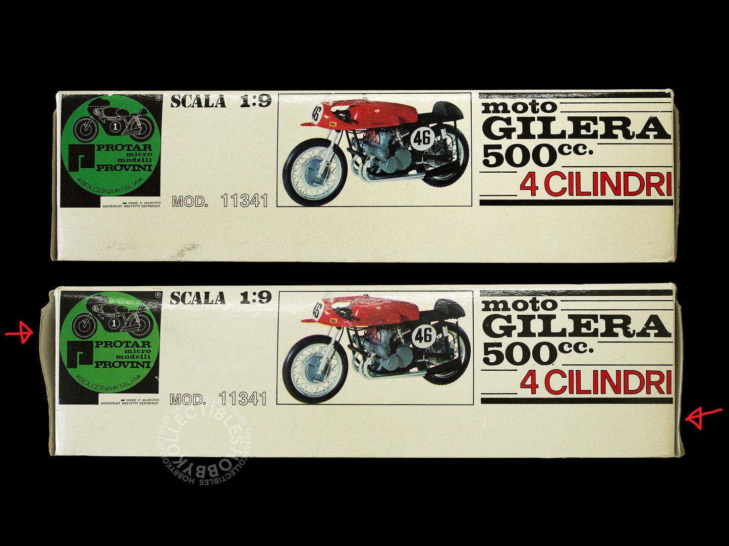 Protar 1/9 Gilera 500cc Motorcycle Limited Edition 11341 Model Kit(Restock)