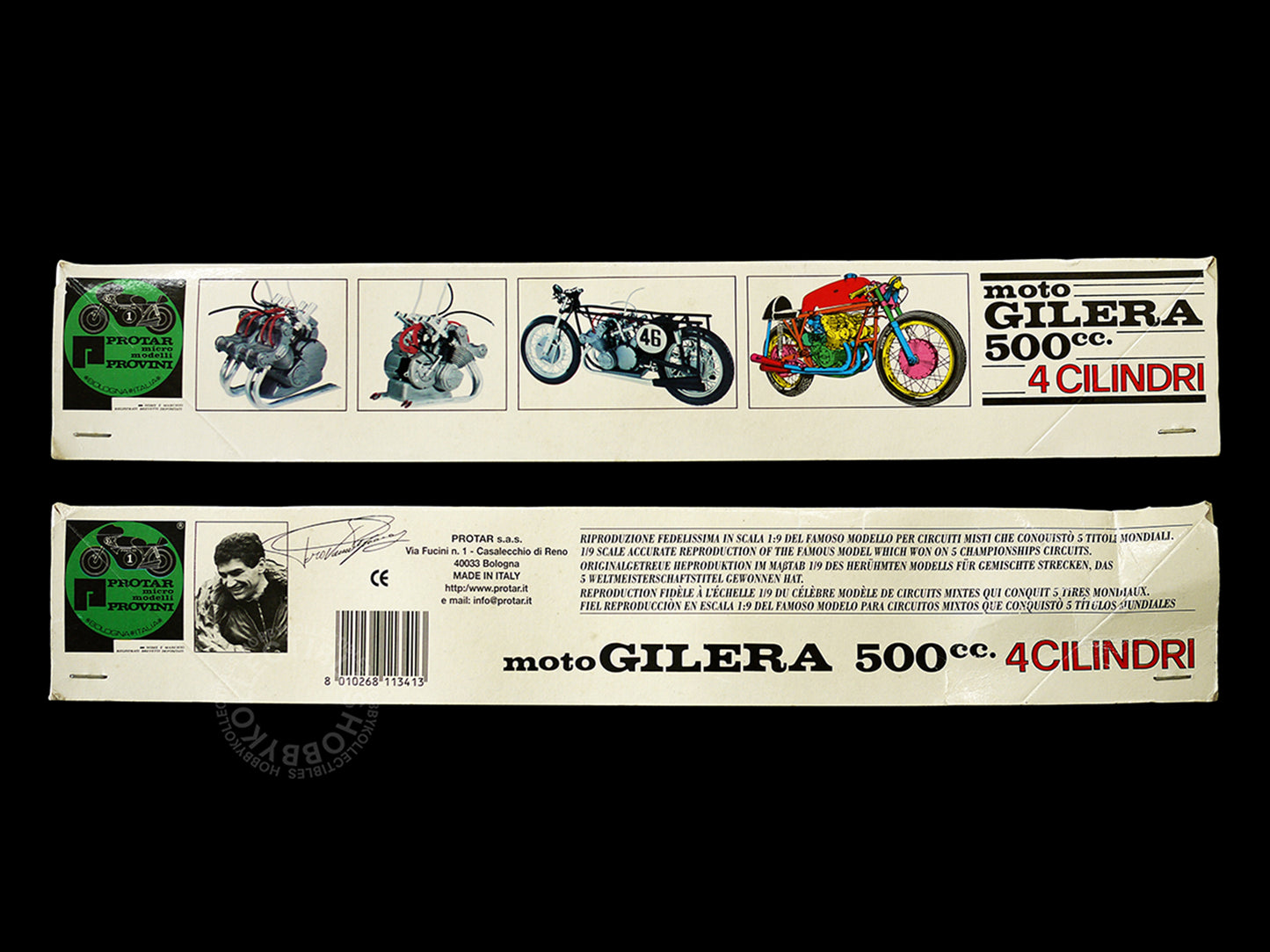 Protar 1/9 Gilera 500cc Motorcycle Limited Edition 11341 Model Kit(Restock)