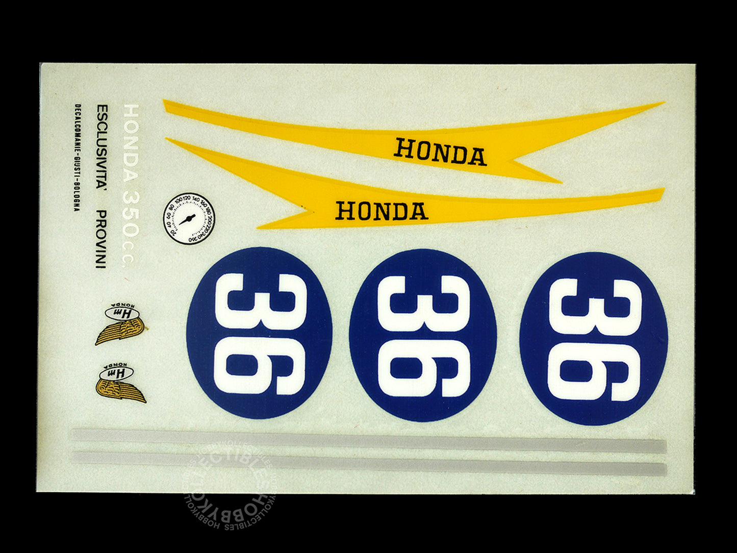 Protar Vintage 1/9 Moto Honda 350cc Motorcycle Mod.114 Model Kit