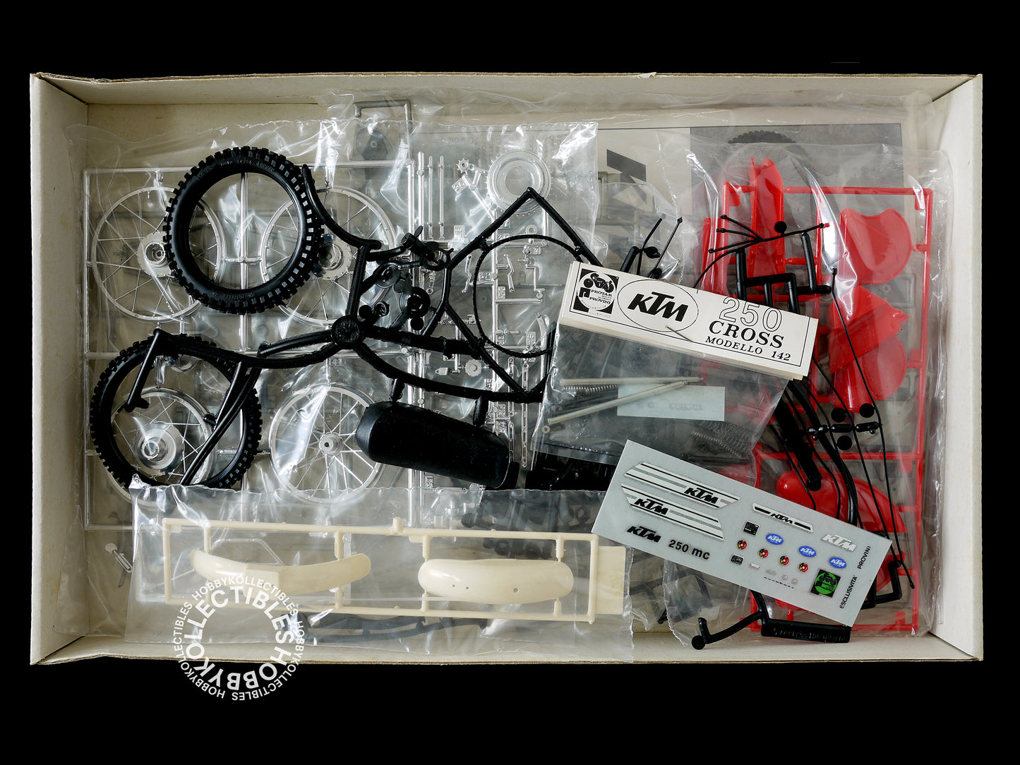 Protar 1/9 KTM "K" Cross 250cc #142 Motorcycle Plastic Model Kit