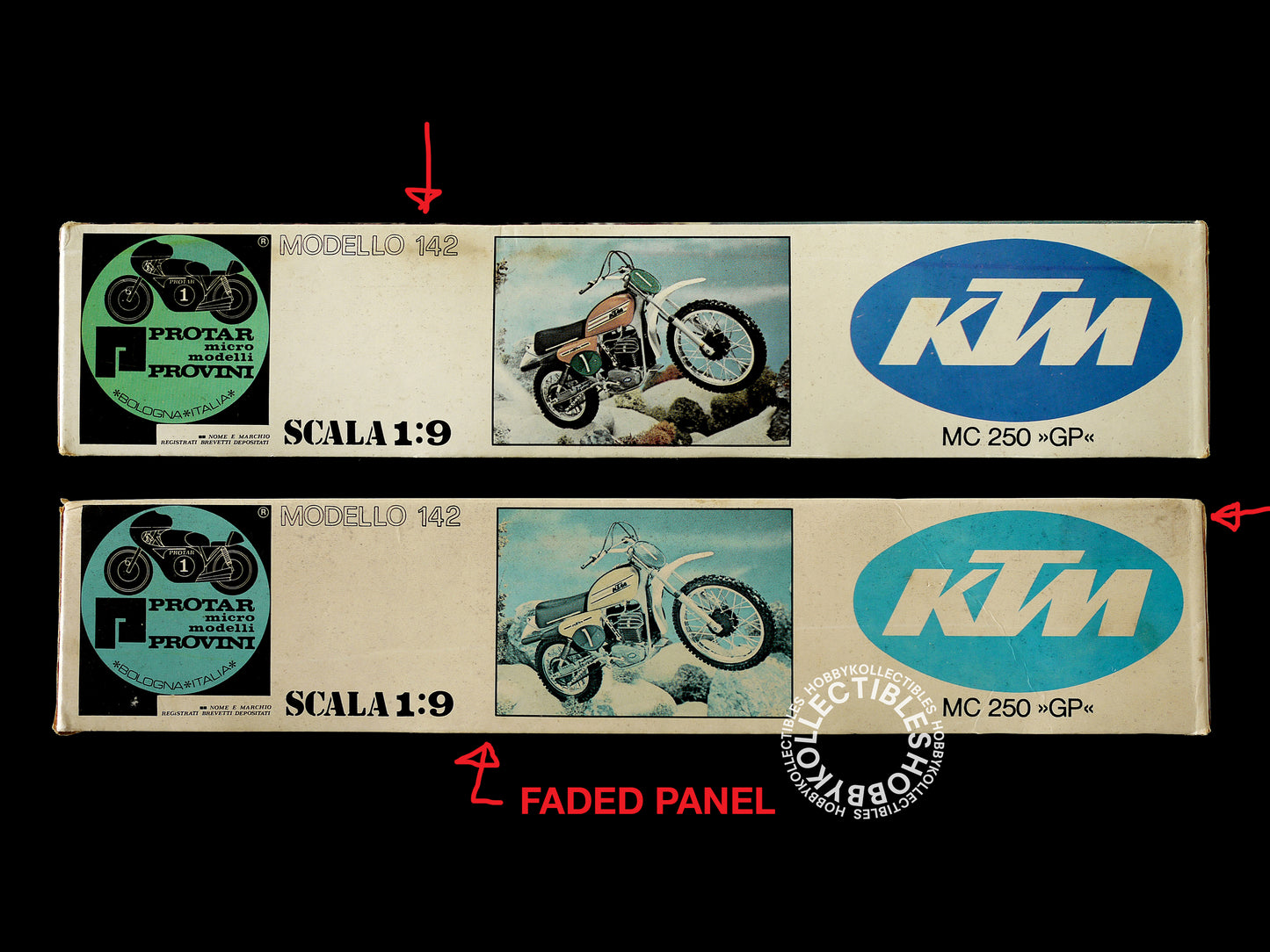 Protar 1/9 KTM "K" Cross 250cc #142 Motorcycle Plastic Model Kit
