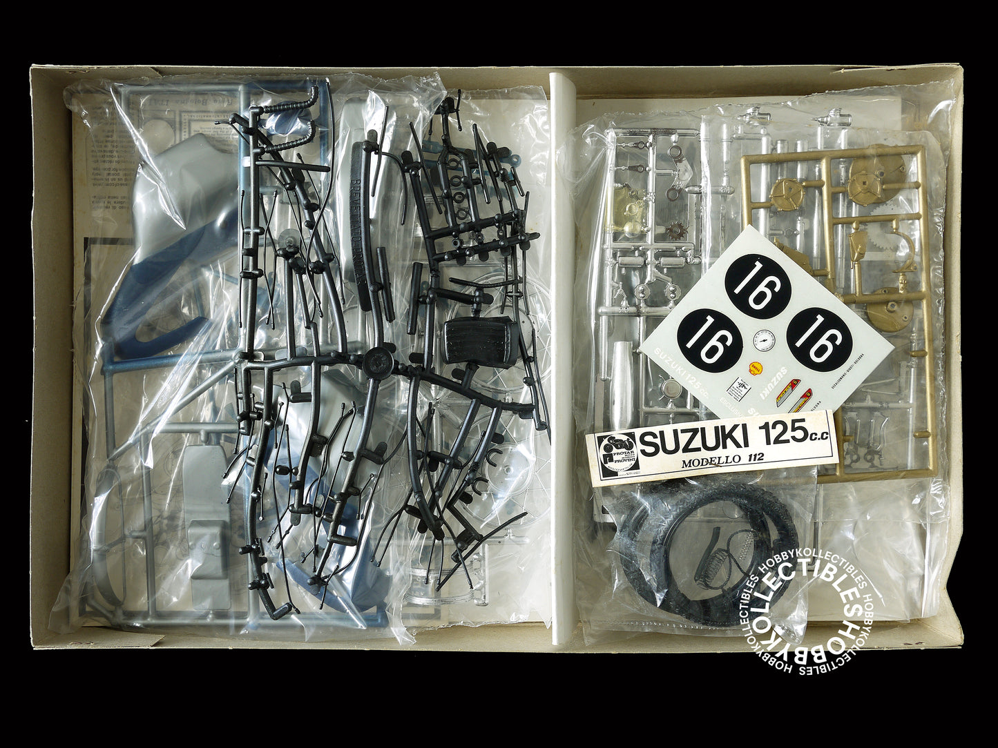 Protar Vintage 1/9 Suzuki 125cc Mod. 112 Motorcycle Model Kit