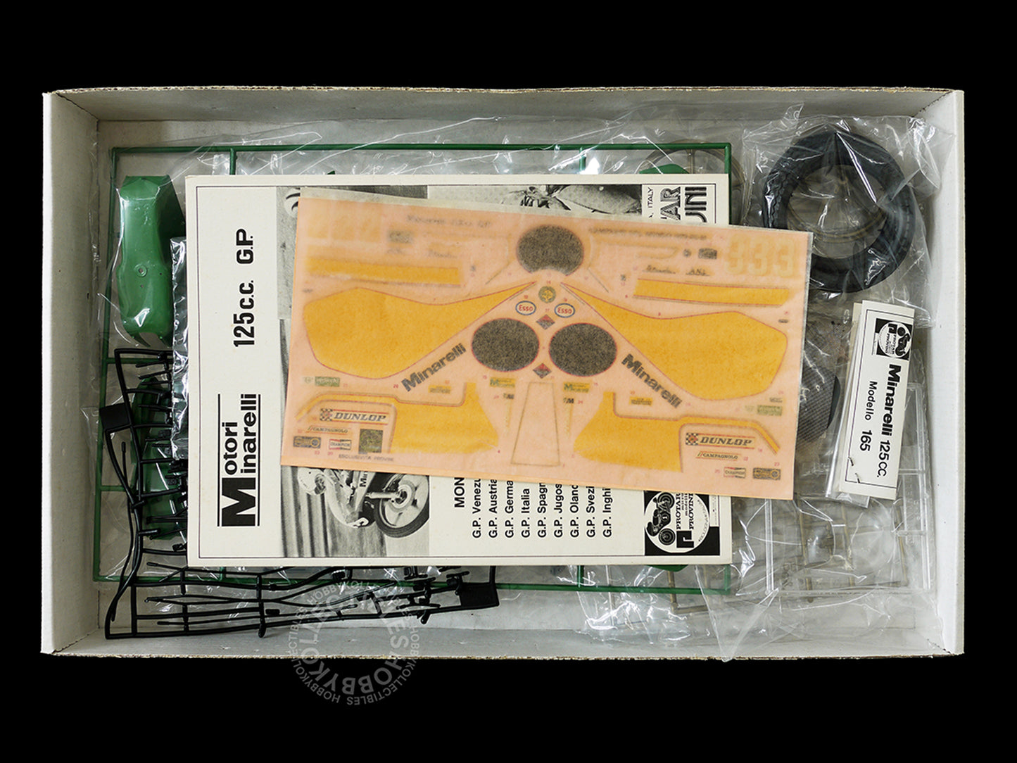 Protar 1/9 Motori Minarelli 125cc GP Mod.165 Motorcycle Model Kit