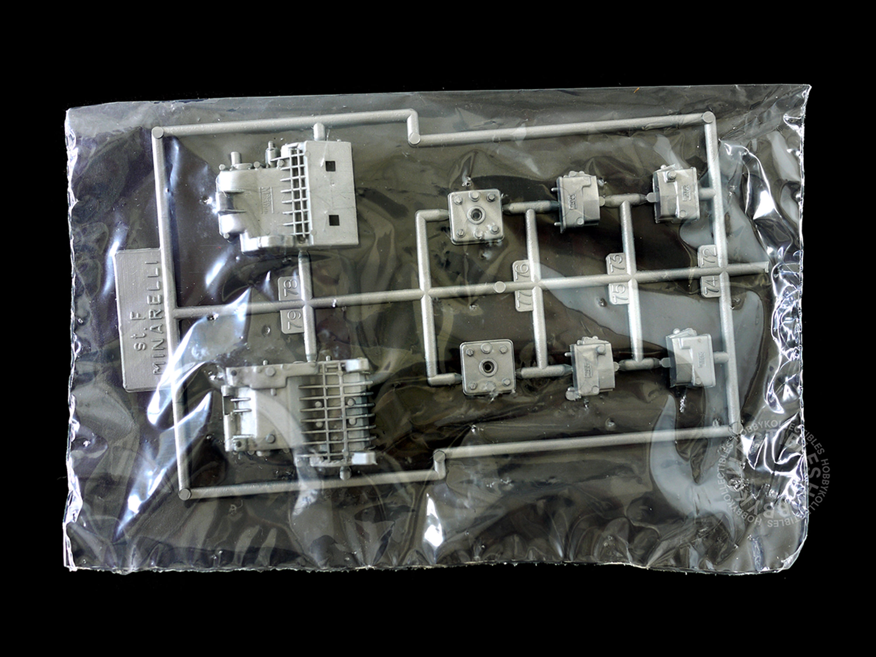 ショコプロター1/9 motoriminarelli 125cc gp Protar 1/9 Motori Minarelli 125cc GP Mod.165 Motorcycle Model Kit