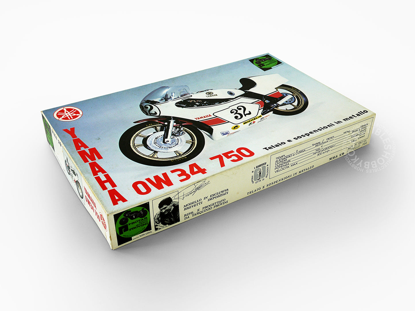 Protar Vintage 1/9 Yamaha OW34 750 Motorcycle Mod.144 Model Kit