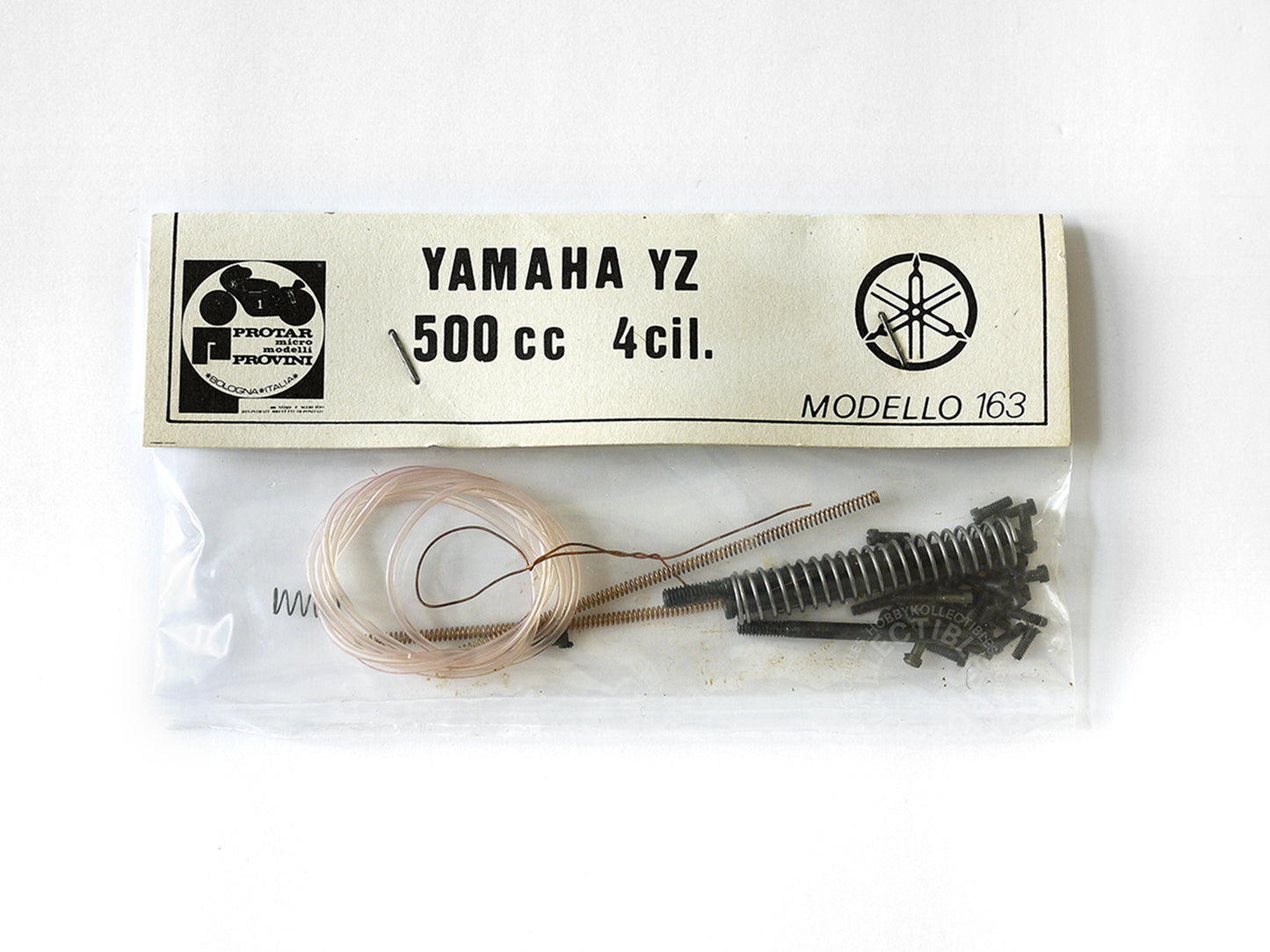 Protar Vintage 1/9 Yamaha YZ500 Motorcycle Mod.163|10 Model Kit w/Metal Frame
