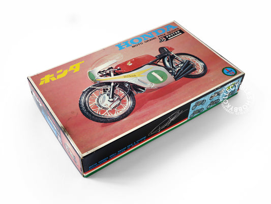 Fuji 1/9 Moto Honda 250 cc 6 Cilindri Motorcycle Rebox of Protar MISSING PARTS