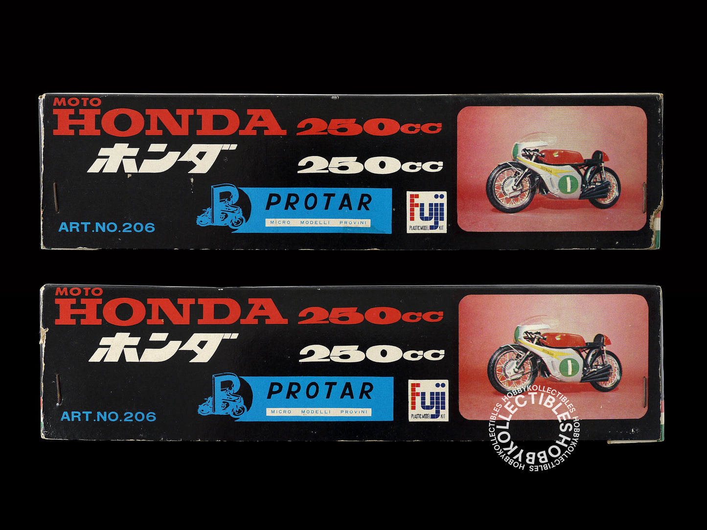 Fuji 1/9 Moto Honda 250 cc 6 Cilindri Motorcycle Rebox of Protar MISSING PARTS