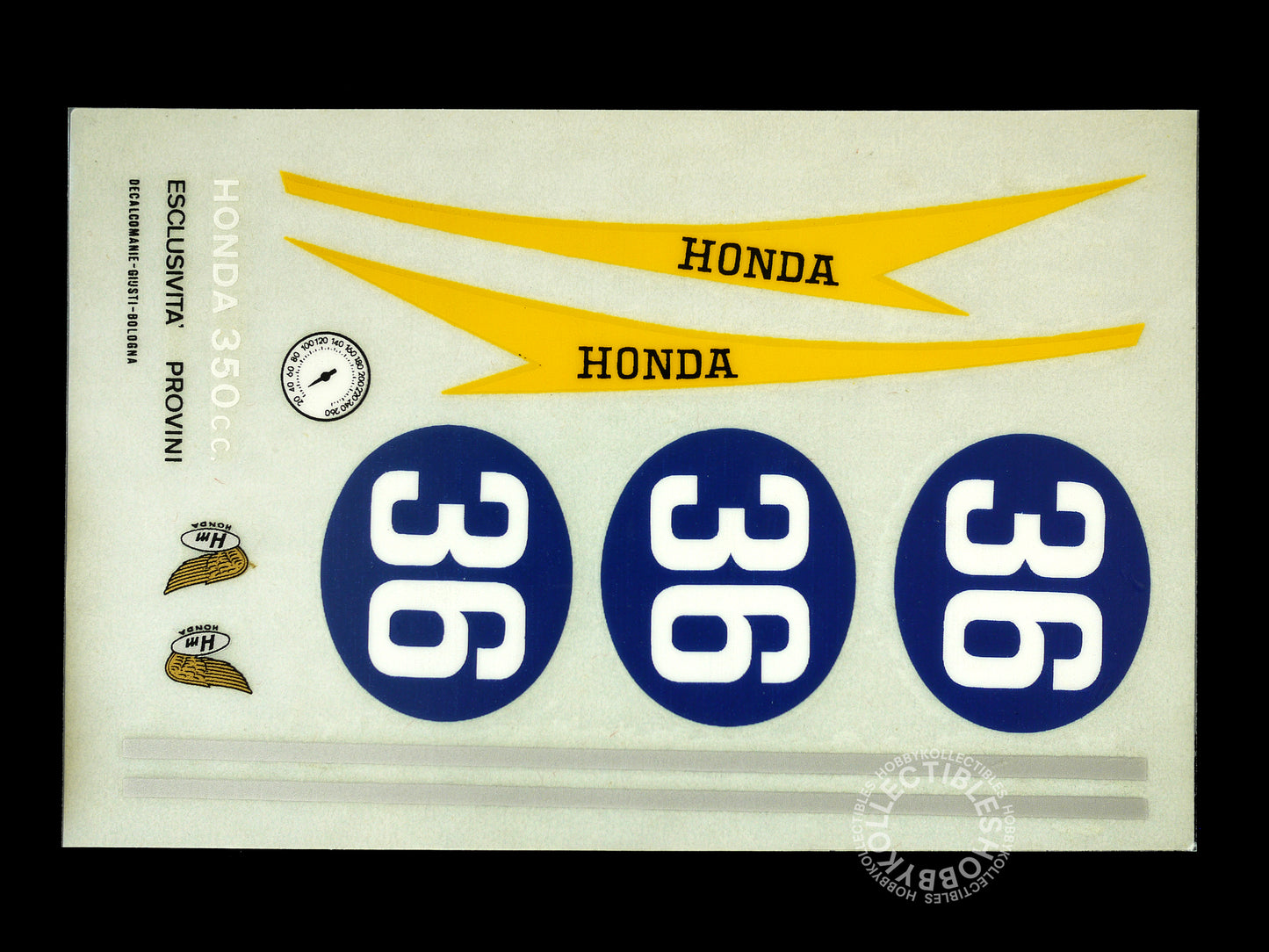 Protar Vintage 1/9 Moto Honda 350cc Motorcycle Mod. 114 Model Kit