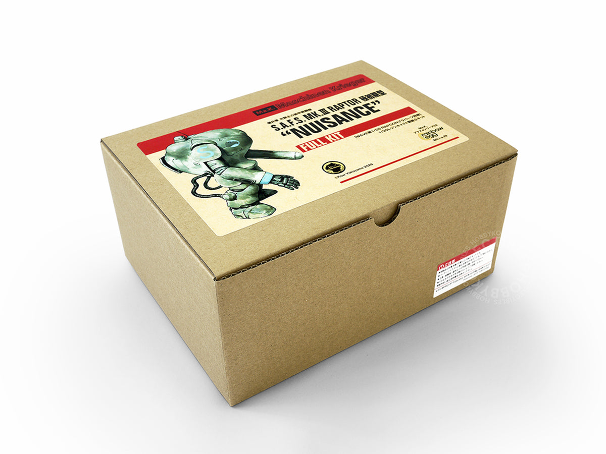 Ma.K Rainbow Egg SF3D 1/20 SAFS MK.III Raptor "Nuisance" Resin & Plastic Full Kit