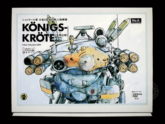 (SOLD) Ma.K Rainbow Egg SF3D Mecha 1/20 Königs Kröte Winter Ver. Full Resin Kit