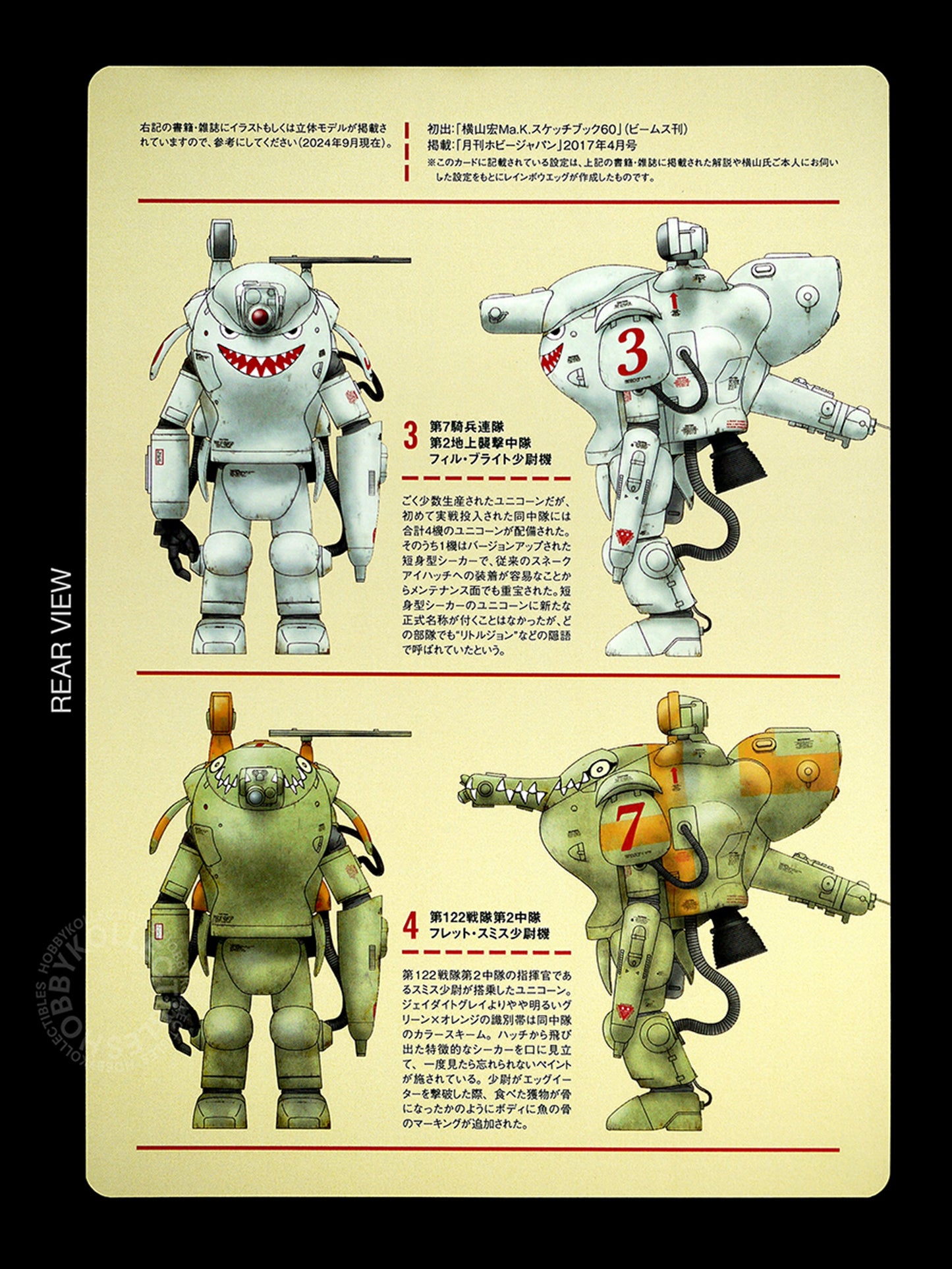 Ma.K Rainbow Egg SF3D 1/20 Unicorn Lunar V. Resin Transkit Model Kit