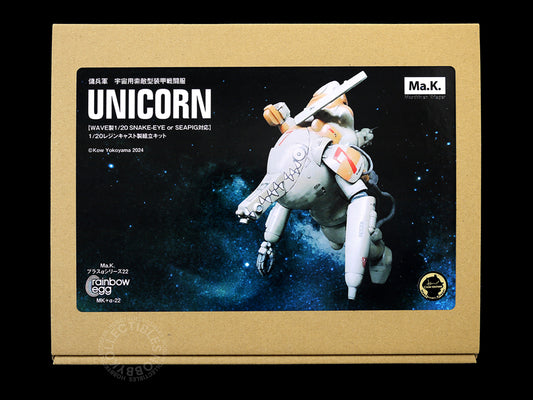 Ma.K Rainbow Egg SF3D 1/20 Unicorn Lunar V. Resin Transkit Model Kit