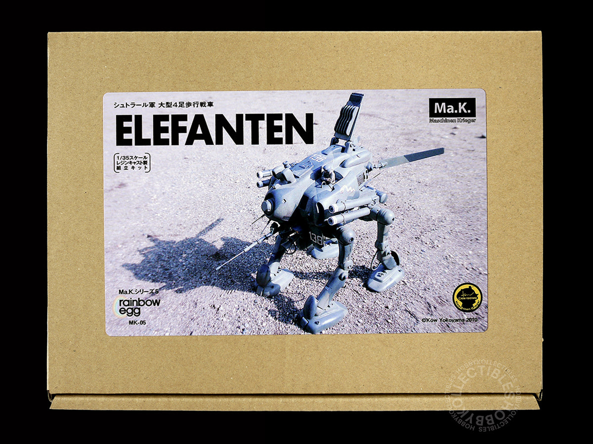 Ma.K Rainbow Egg SF3D 1/35 Elefanten Resin Model Kit