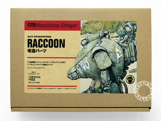 (SOLD in eBay) Ma.K Rainbow Egg SF3D 1/16 SAFS Raccoon MK+a-07 Resin Conversion/Trans-Kit Maschinen Krieger Rare!!