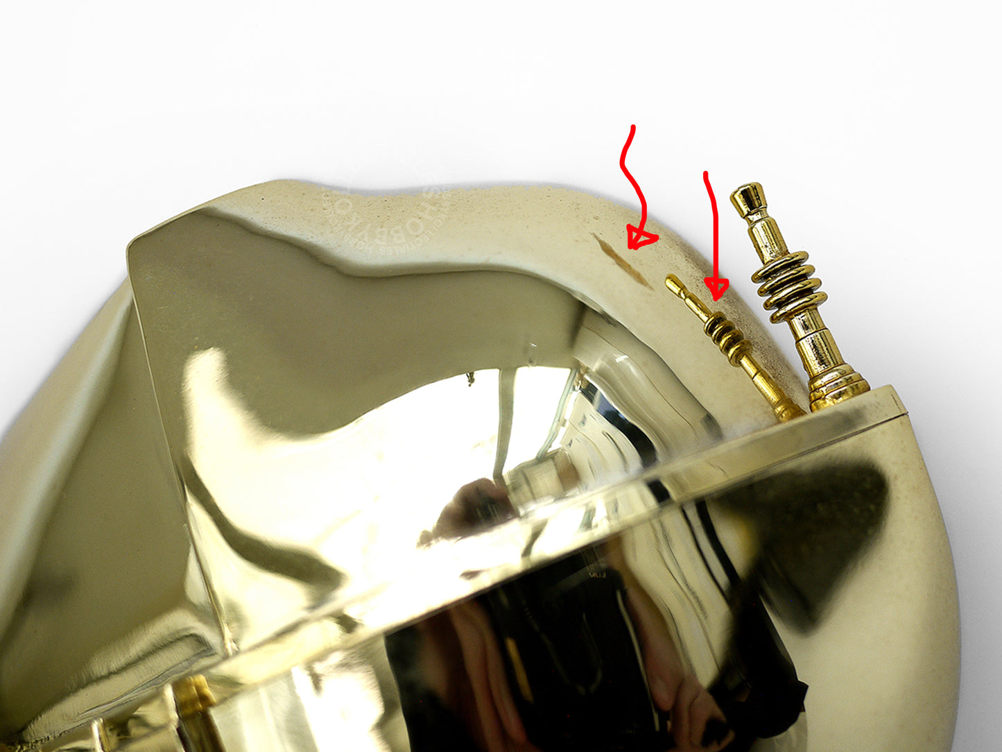 Riddell Helmet Star Wars C-3PO See Threepio Motion Sensor Lights-Up NEED REPAIR