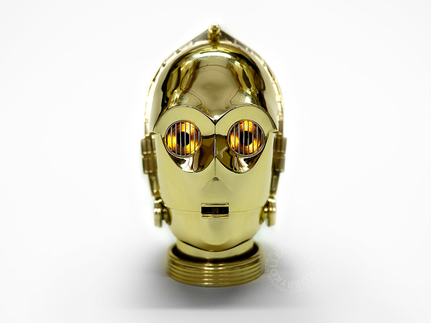 Riddell Helmet Star Wars C-3PO See Threepio Motion Sensor Lights-Up NEED REPAIR
