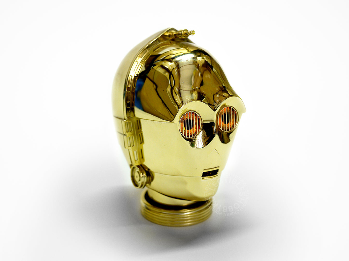 Riddell Helmet Star Wars C-3PO See Threepio Motion Sensor Lights-Up NEED REPAIR