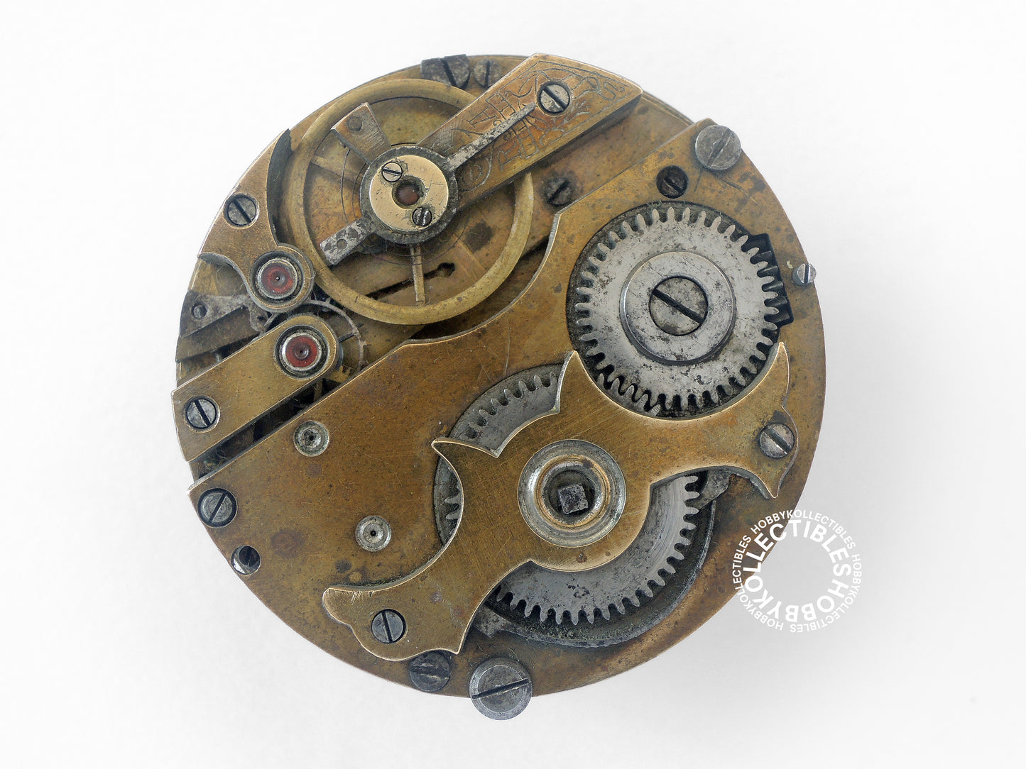 Swiss Roskopf Nickel Open Face Pin-Lever Pocket Watch Need Repair
