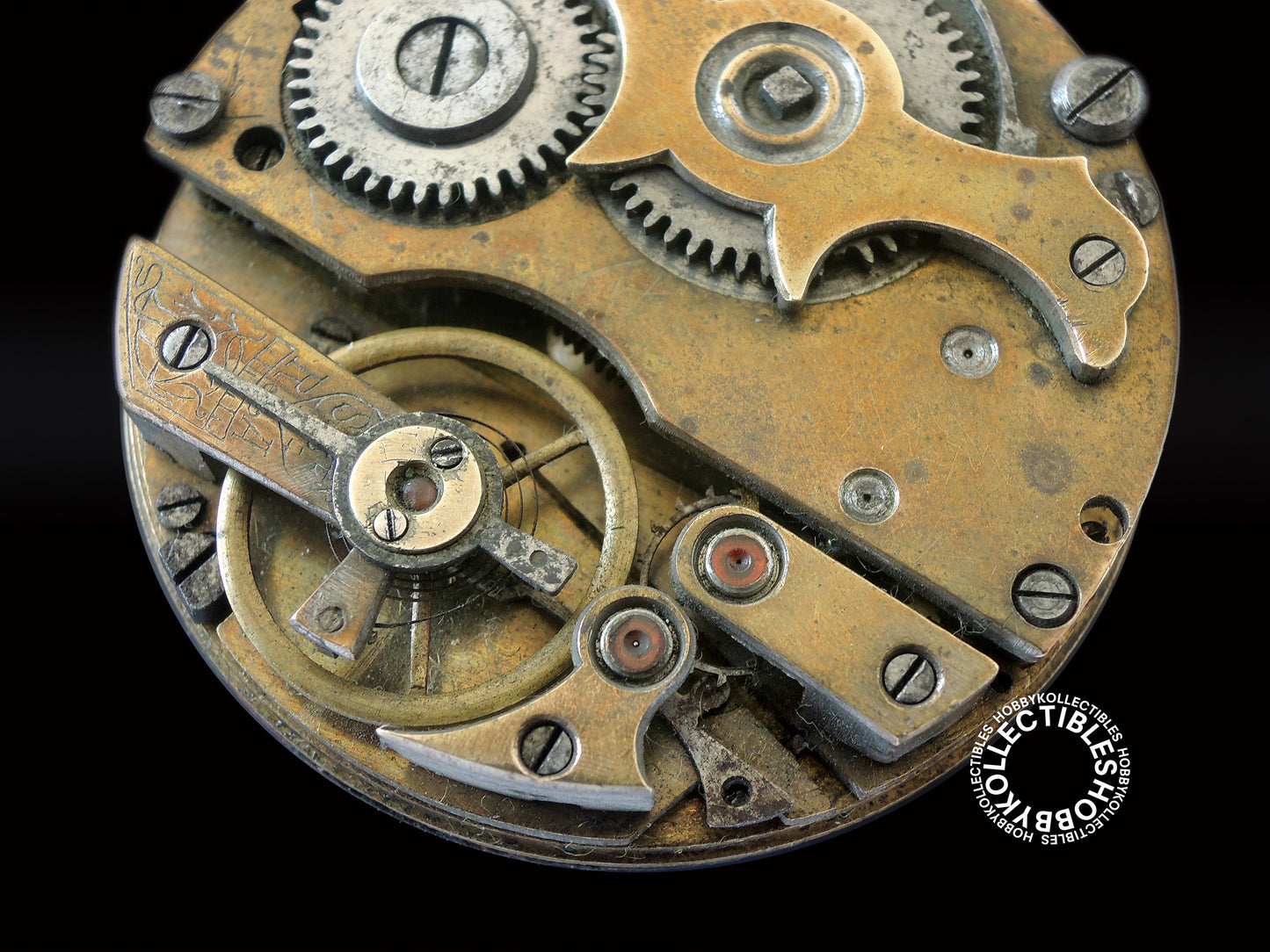 Swiss Roskopf Nickel Open Face Pin-Lever Pocket Watch Need Repair