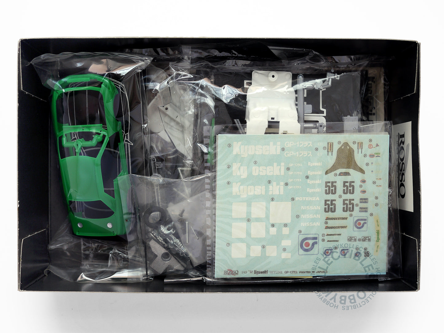 Rosso Vintage 1/43 Kyoseki GP-1 GTR Model Kit + BONUS