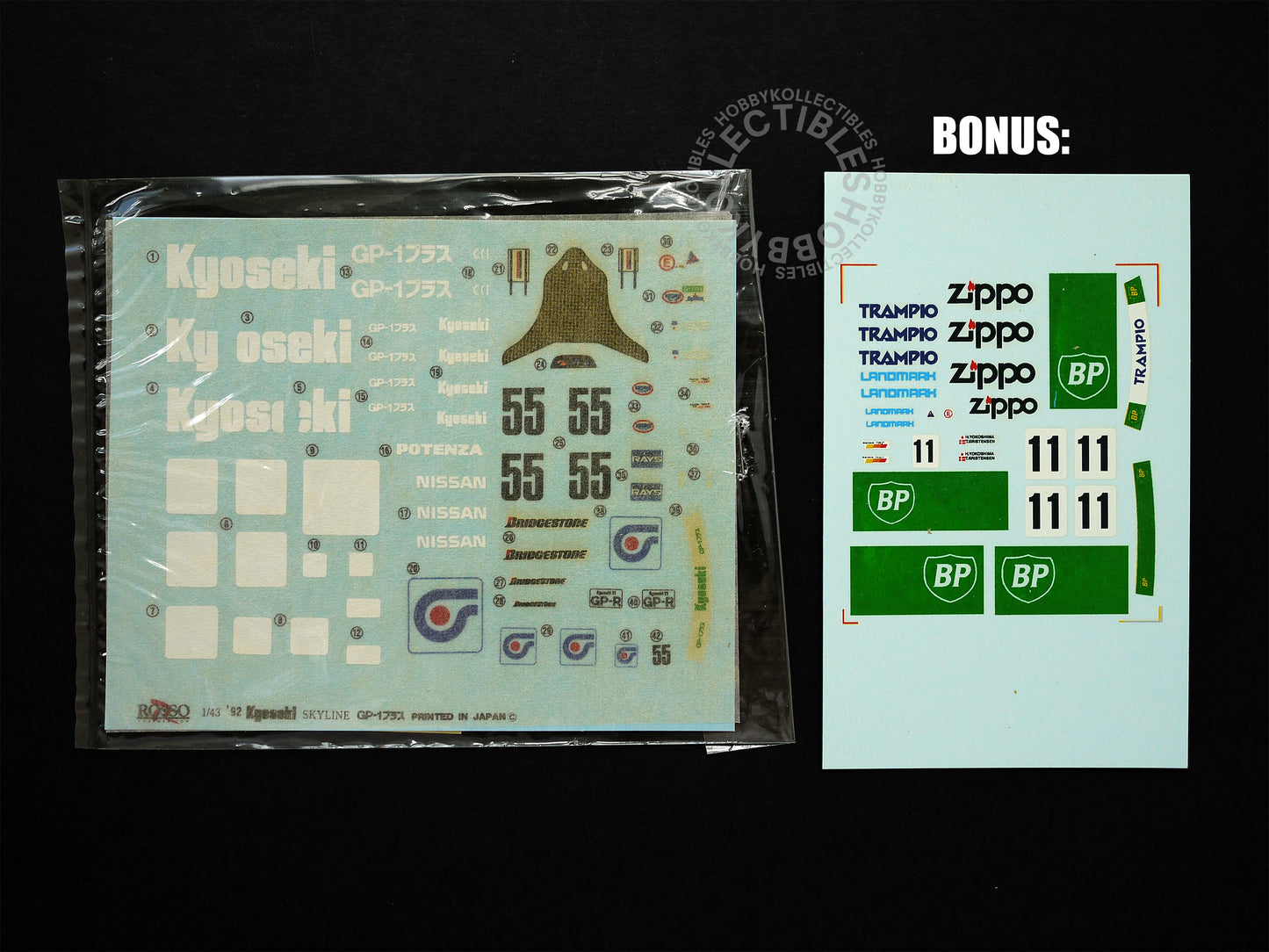 Rosso Vintage 1/43 Kyoseki GP-1 GTR Model Kit + BONUS