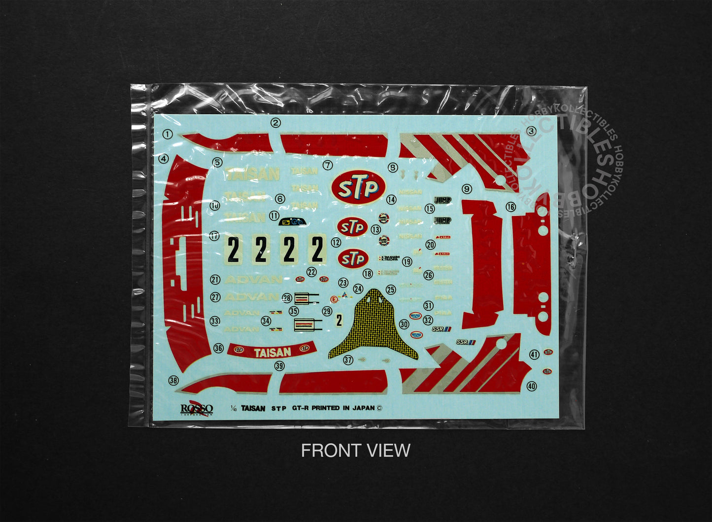 Rosso Vintage 1/43 Taisan STP Nissan GTR Model Kit