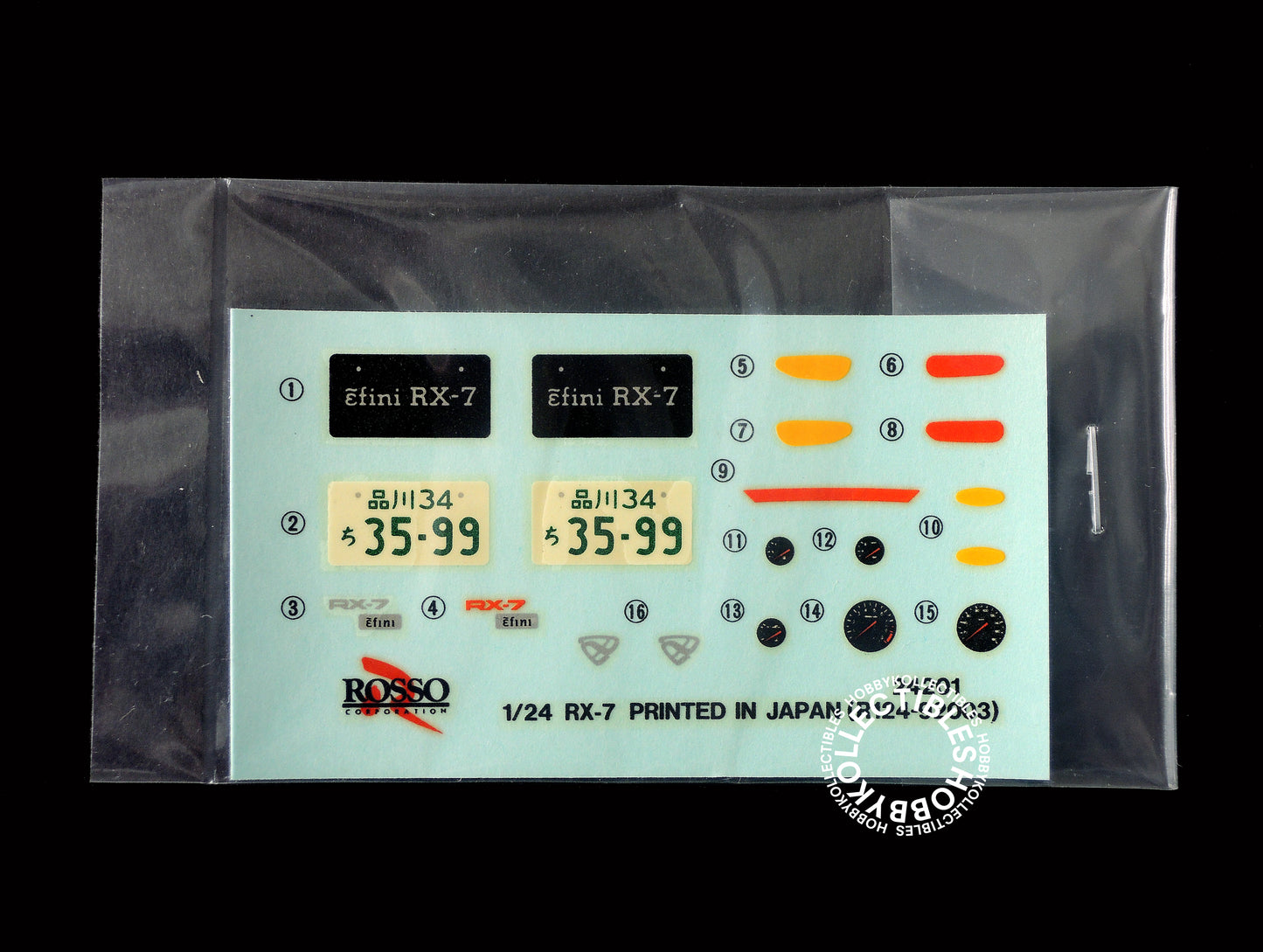 Rosso Vintage 1/24 Mazda Efini RX-7 Model Kit