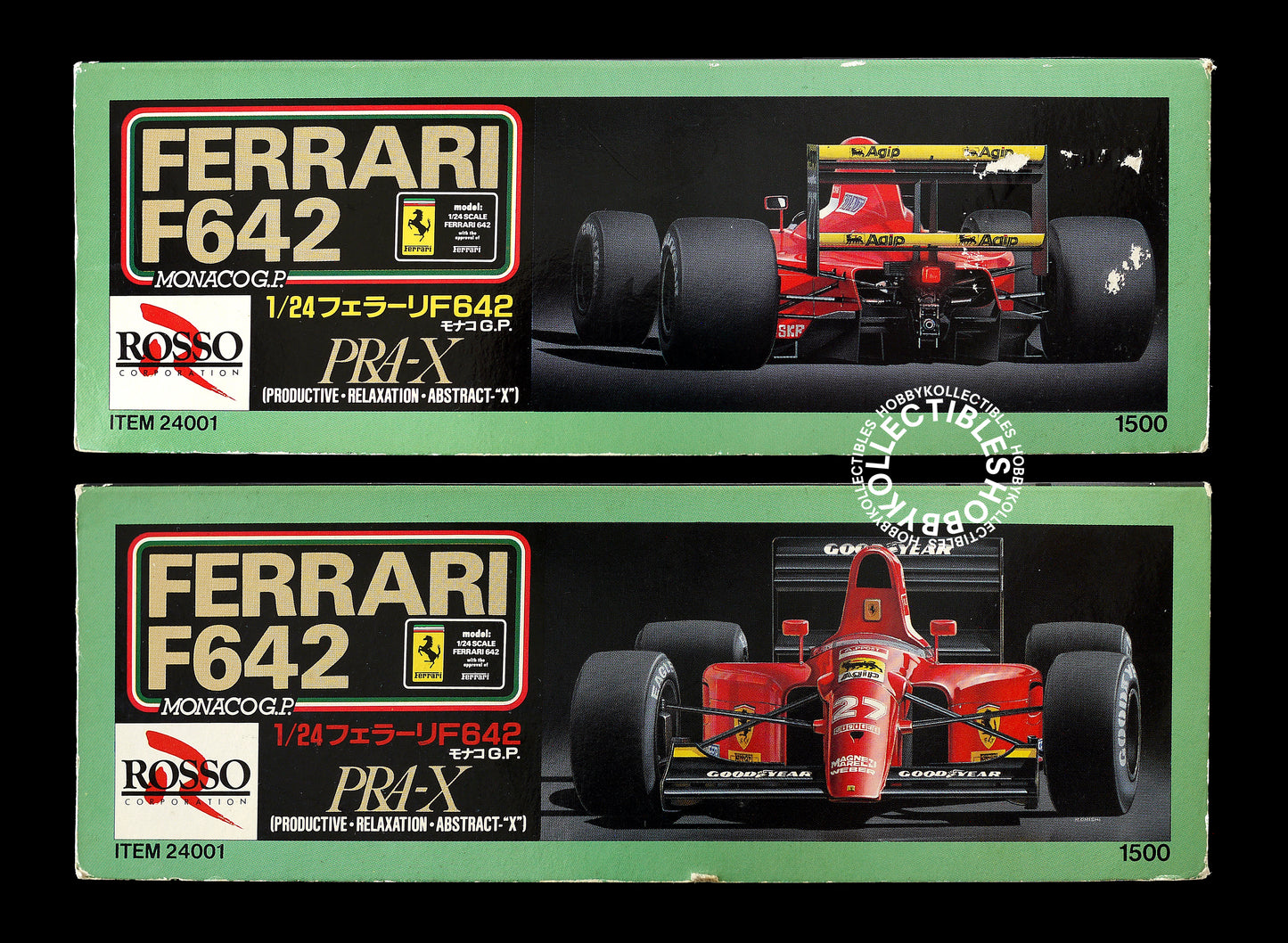 Rosso Vintage 1/24 Ferrari F642 F1 Monaco GP Model Kit