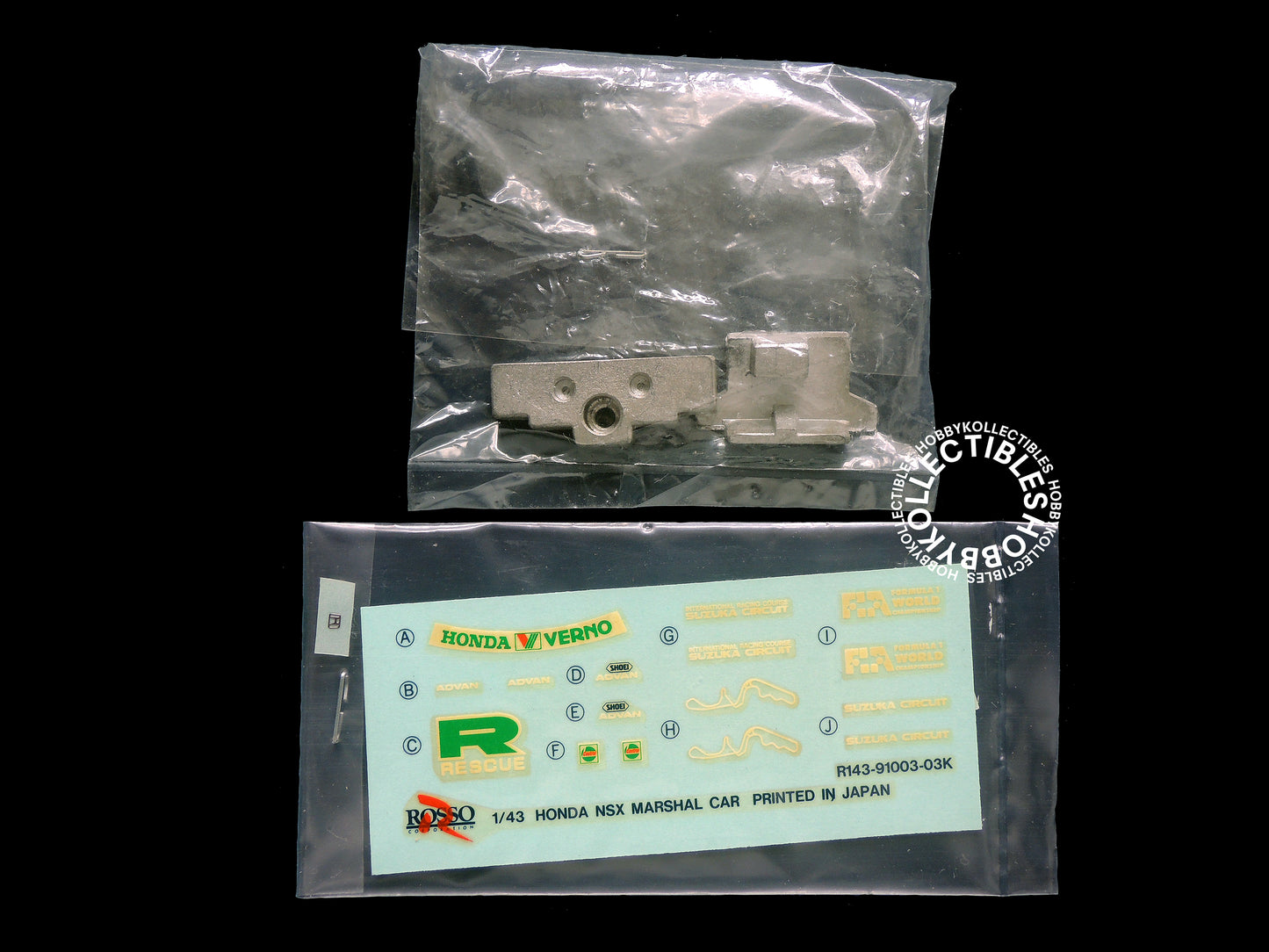 Rosso Vintage 1/43 Honda NSX F1 GP Marshall Car Model Kit