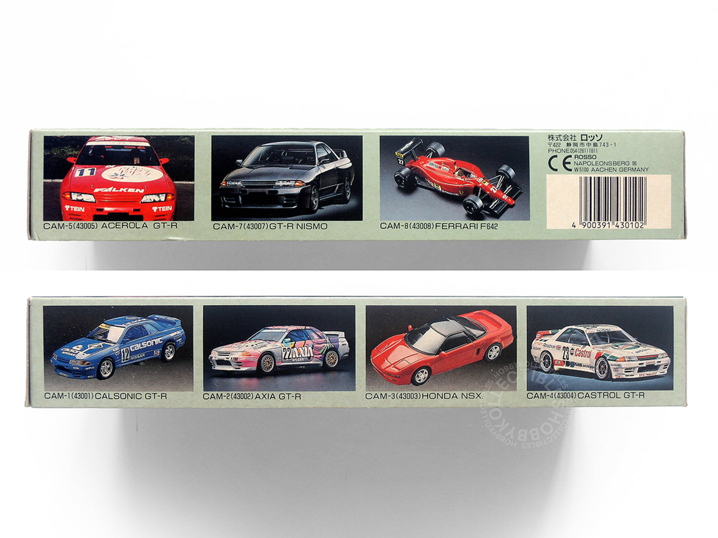 Rosso Vintage 1/43 Honda NSX F1 GP Marshall Car Model Kit