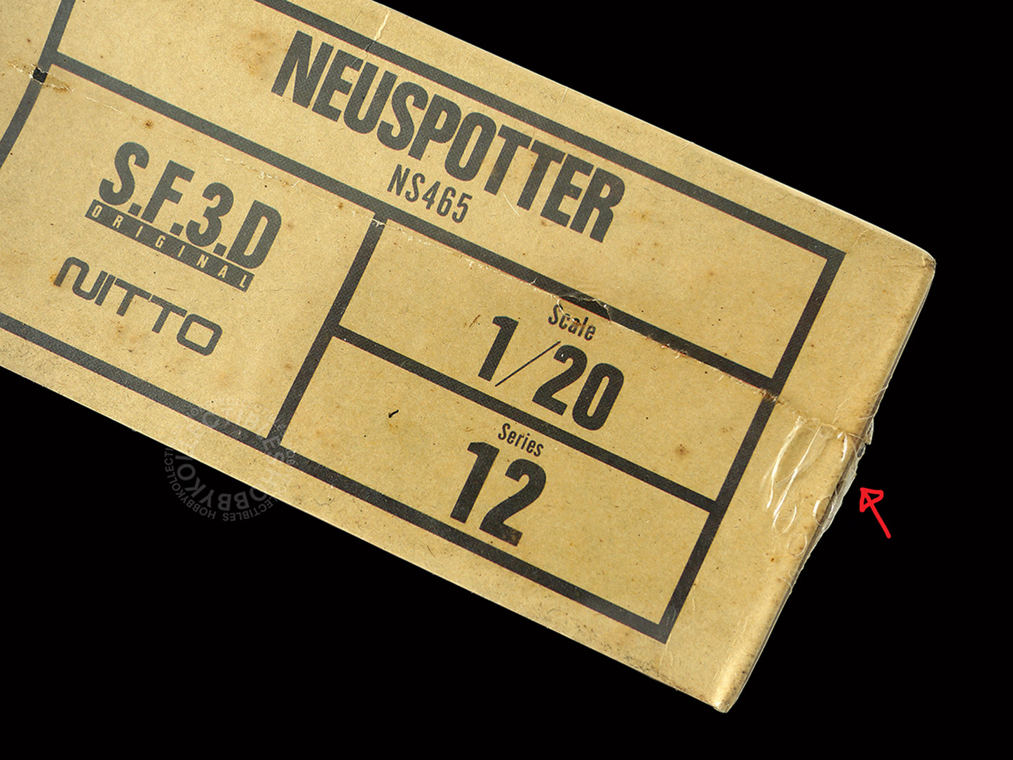 SF3D Original Nitto Ma.K Vintage 1/20 Neuspotter Lights-Up Function Factory Sealed!